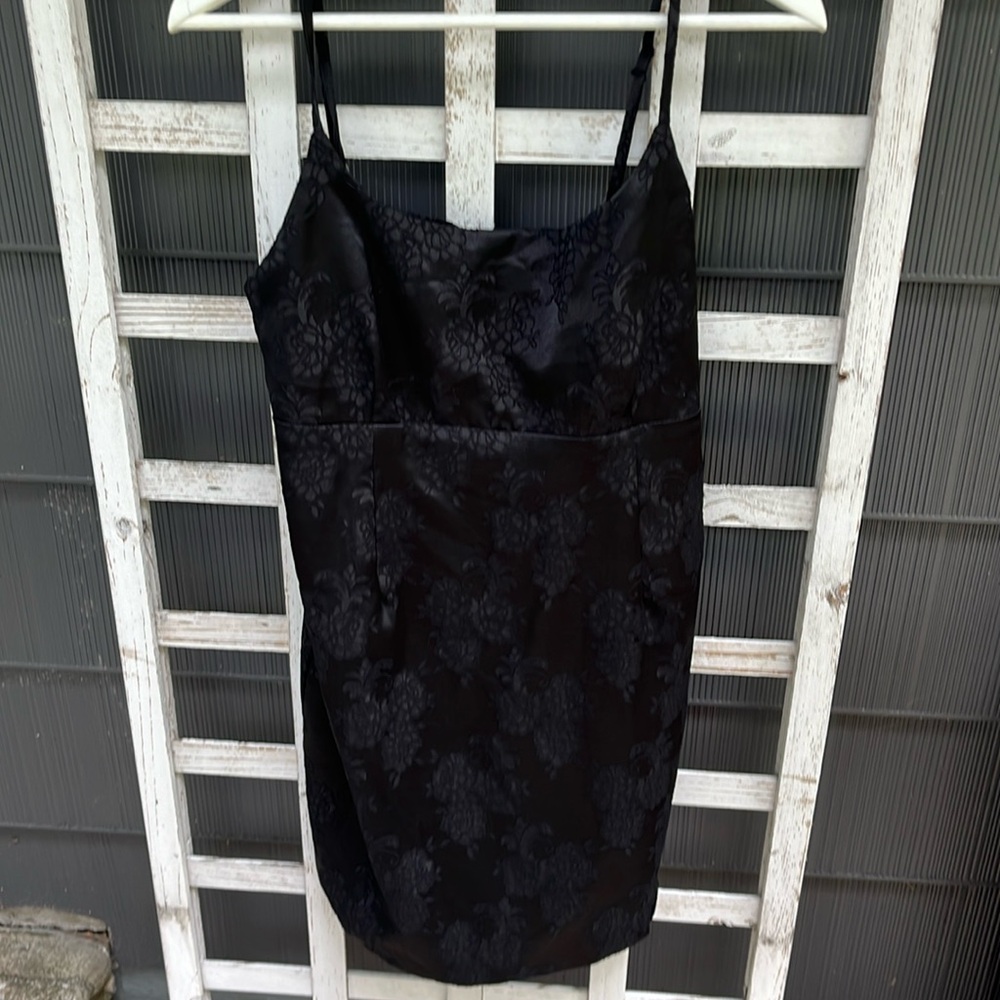 Wild Fable Target Black Floral Mini Dress